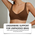 🔥 Meilleure vente | Soutien-gorge balconnet à armatures pour femme, sans doublure ni rembourrage, offrant un bon maintien 