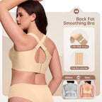🔥 Meilleure vente | Soutiens-gorge en gelée pour femmes, sans armatures, couvrance totale, confortables et rembourrés, parfaits pour tous les jours. 