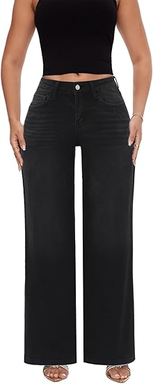 ⚡Vente Flash 👍Jean Baggy Magic ONESO – Jambes Larges Extensibles, Coupe Ventre Plat