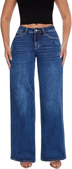 ⚡Vente Flash 👍Jean Baggy Magic ONESO – Jambes Larges Extensibles, Coupe Ventre Plat