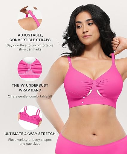 ⚡Vente éclair 👍Soutien-gorge sans armatures et sans coutures pour femme 🔥 Soutien-gorge confortable et sans doublure pour tous les jours