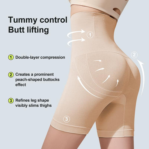 [Fajas Colombianas Pantalon Gainant] KKpeople Gaine Amincissante et Remonte-Fesses pour Femme, Gainant Sexy et Confortable Taille Haute, Vêtement Sculptant et Compressif pour Femme