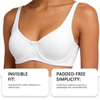 🔥 Meilleure vente | Soutien-gorge balconnet à armatures pour femme, sans doublure ni rembourrage, offrant un bon maintien 