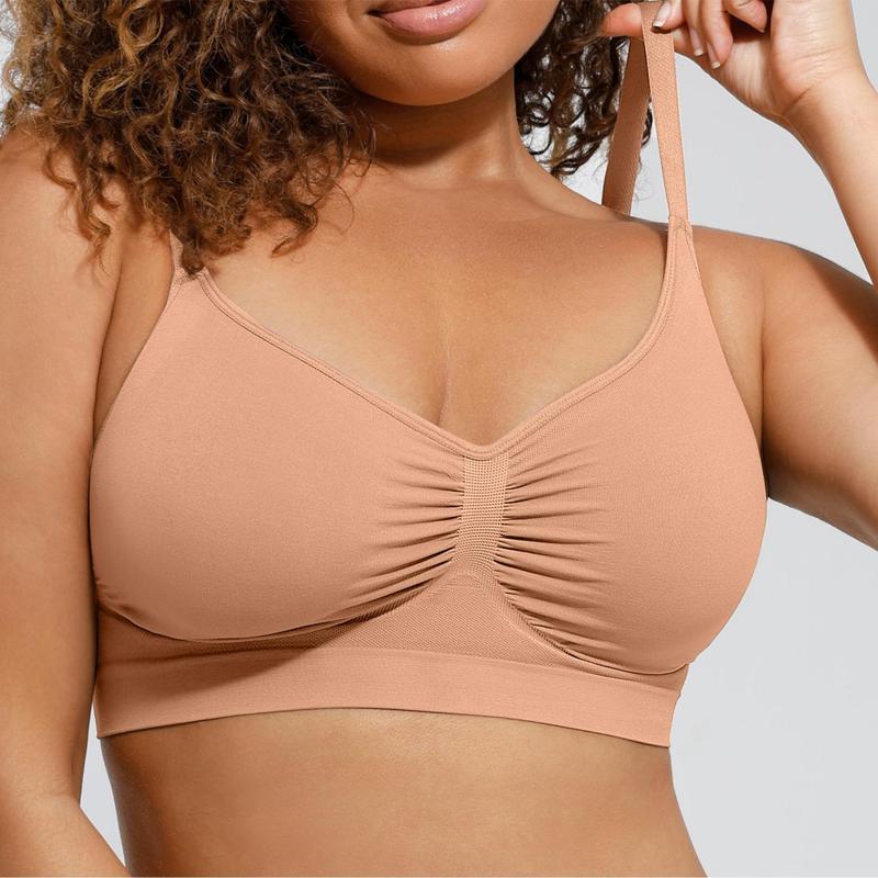 ⚡Vente éclair 👍Soutien-gorge sans armatures et sans coutures pour femme 🔥 Soutien-gorge confortable et sans doublure pour tous les jours