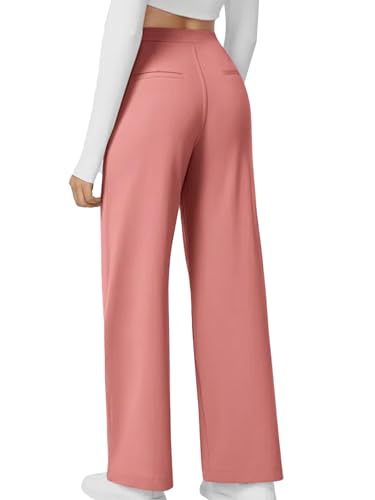 🔥 Meilleure vente | Pantalon de travail taille haute à jambes droites pour femme avec poches latérales