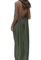 🔥 Meilleure vente | Robe d'intérieur unie à bretelles fines pour femme, robe longue élégante sans manches pour l'été, vêtement de nuit pour femme